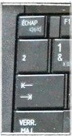 La touche "Echap" et la tabulation