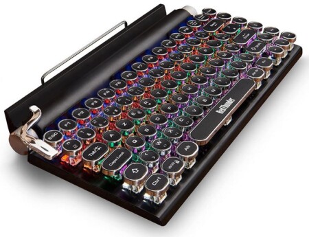 Le clavier vintage, juste pour le look